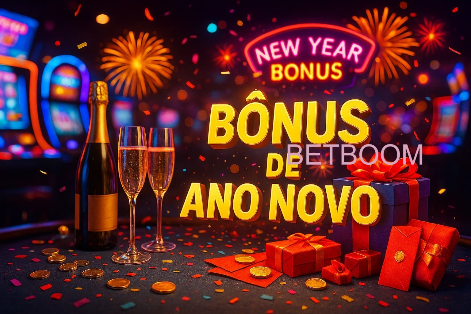 Promoções de Ano Novo no BETBOOM